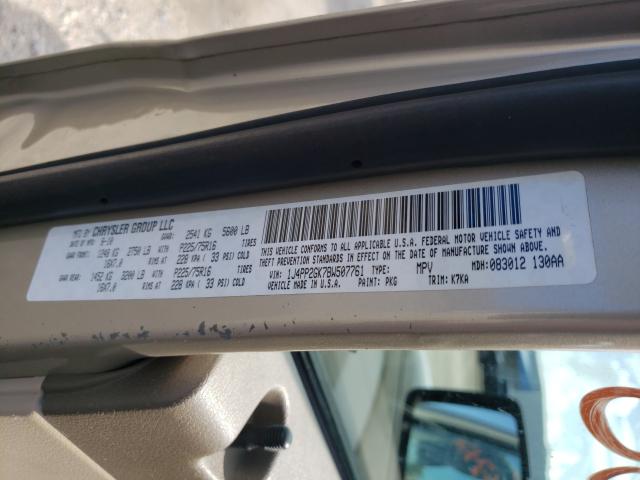 Photo 9 VIN: 1J4PP2GK7BW507761 - JEEP LIBERTY SP 