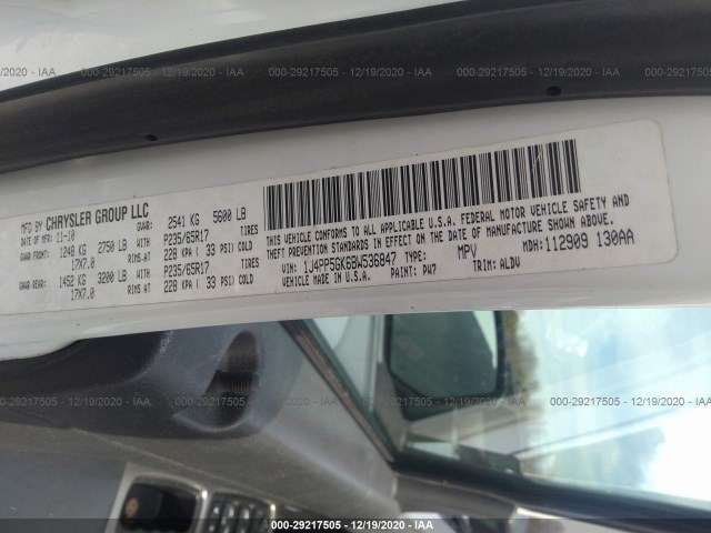 Photo 8 VIN: 1J4PP5GK6BW536847 - JEEP LIBERTY 