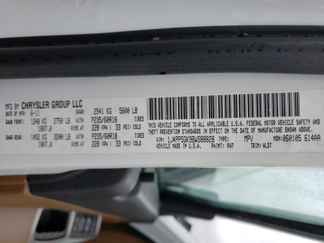 Photo 9 VIN: 1J4PP5GK9BW588828 - JEEP LIBERTY LI 