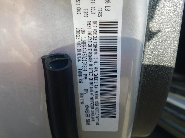 Photo 9 VIN: 1J4PR4GK5AC154684 - JEEP GRAND CHER 