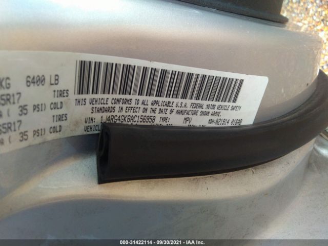 Photo 8 VIN: 1J4RG4GK6AC156958 - JEEP COMMANDER 