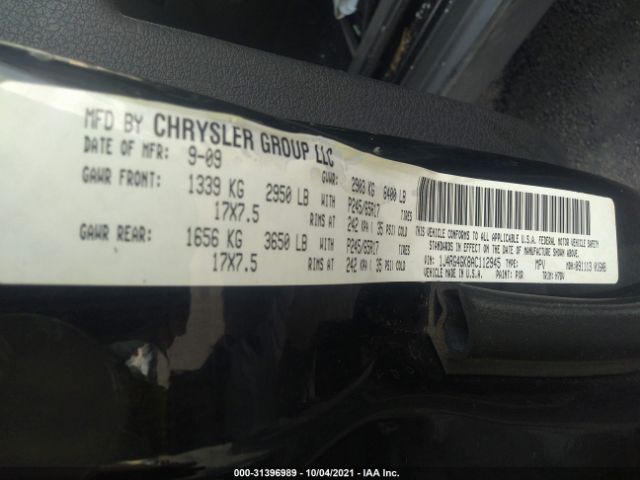 Photo 8 VIN: 1J4RG4GK8AC112945 - JEEP COMMANDER 