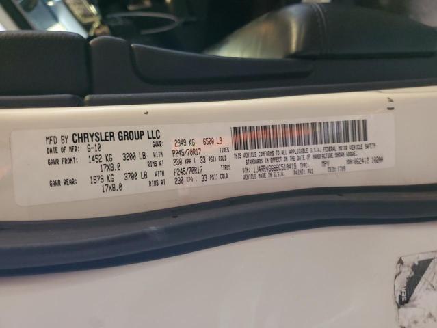 Photo 12 VIN: 1J4RR4GG6BC510419 - JEEP GRAND CHER 