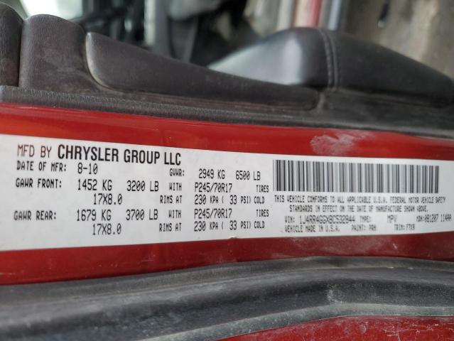 Photo 11 VIN: 1J4RR4GGXBC532844 - JEEP GRAND CHER 