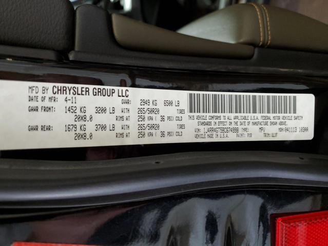 Photo 12 VIN: 1J4RR4GT5BC674998 - JEEP GRAND CHEROKEE 