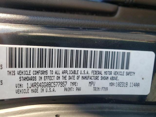 Photo 9 VIN: 1J4RS4GG0BC577957 - JEEP GRAND CHER 