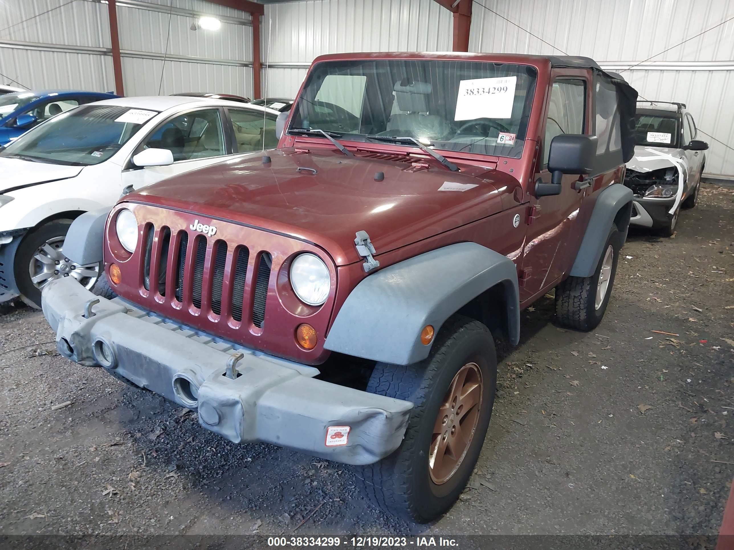 Photo 1 VIN: 1J8FA24199L758574 - JEEP WRANGLER 