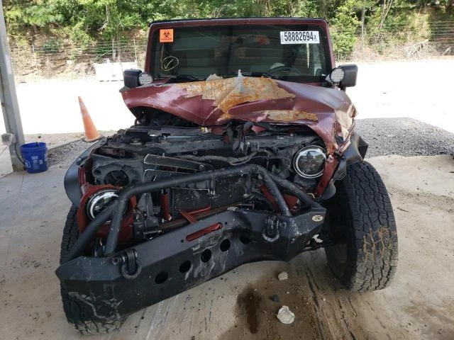 Photo 4 VIN: 1J8FA54117L169498 - JEEP WRANGLER S 