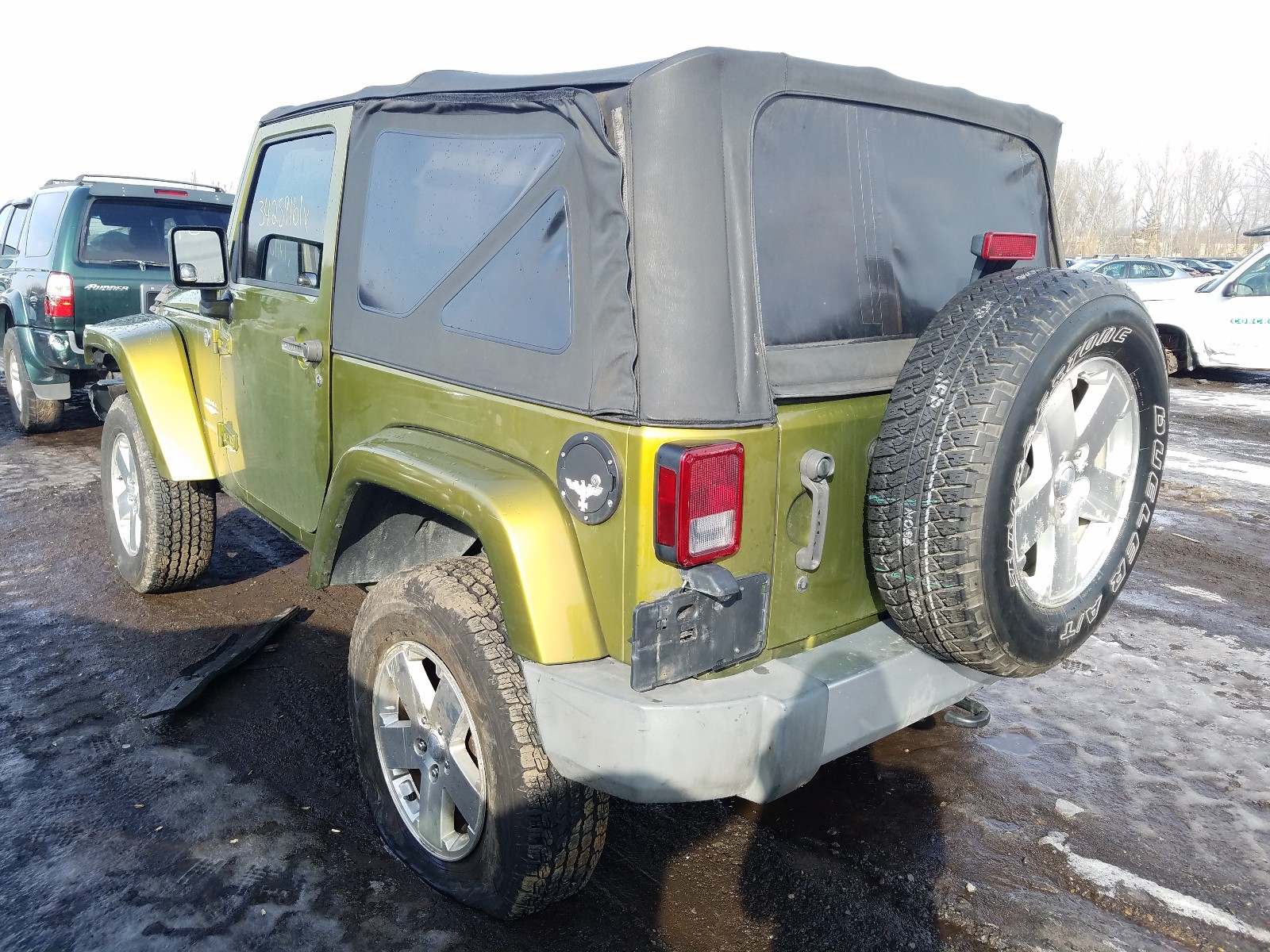 Photo 2 VIN: 1J8FA54118L552150 - JEEP WRANGLER S 