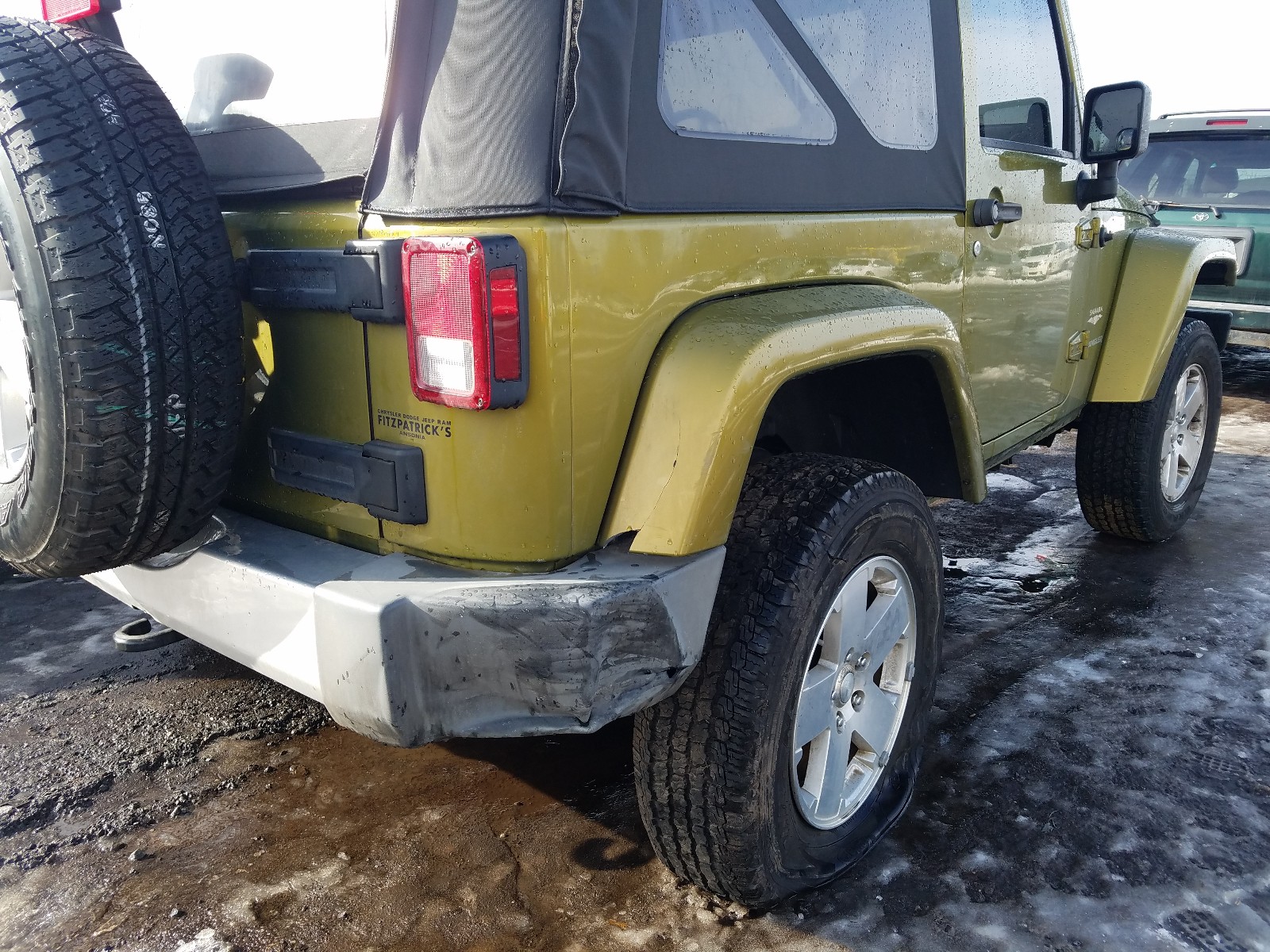 Photo 8 VIN: 1J8FA54118L552150 - JEEP WRANGLER S 