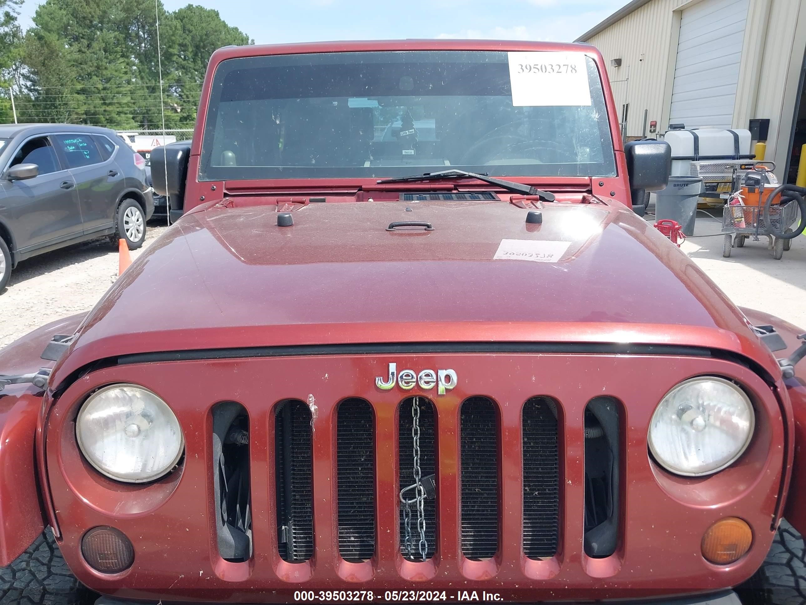 Photo 9 VIN: 1J8FA54197L200075 - JEEP WRANGLER 