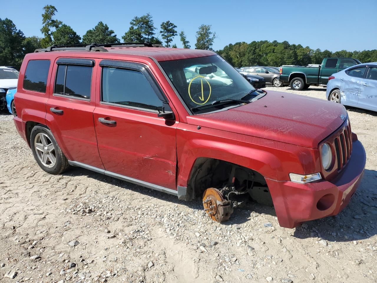 Photo 3 VIN: 1J8FF28W27D395937 - JEEP LIBERTY (PATRIOT) 