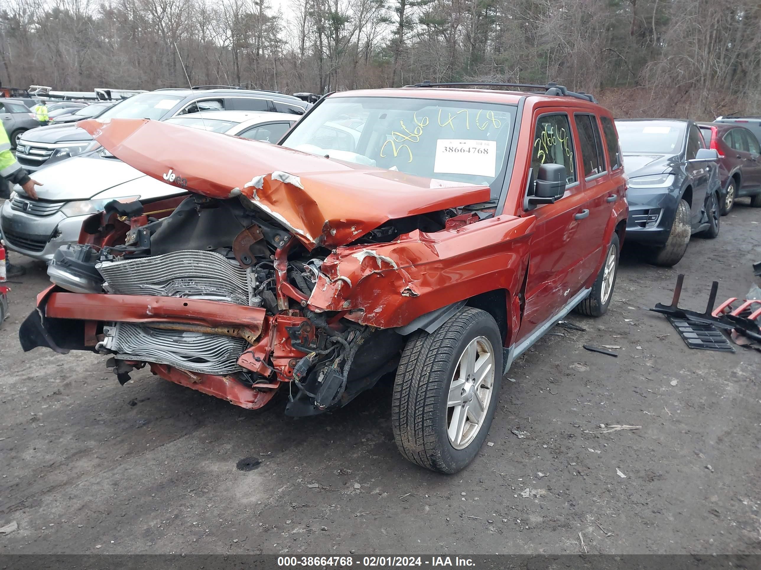 Photo 1 VIN: 1J8FF28W38D636700 - JEEP LIBERTY (PATRIOT) 