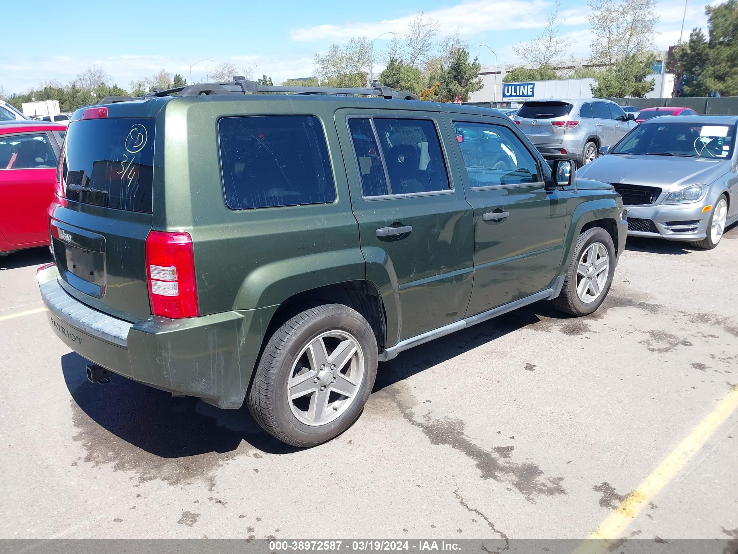 Photo 3 VIN: 1J8FF28W57D413847 - JEEP LIBERTY (PATRIOT) 