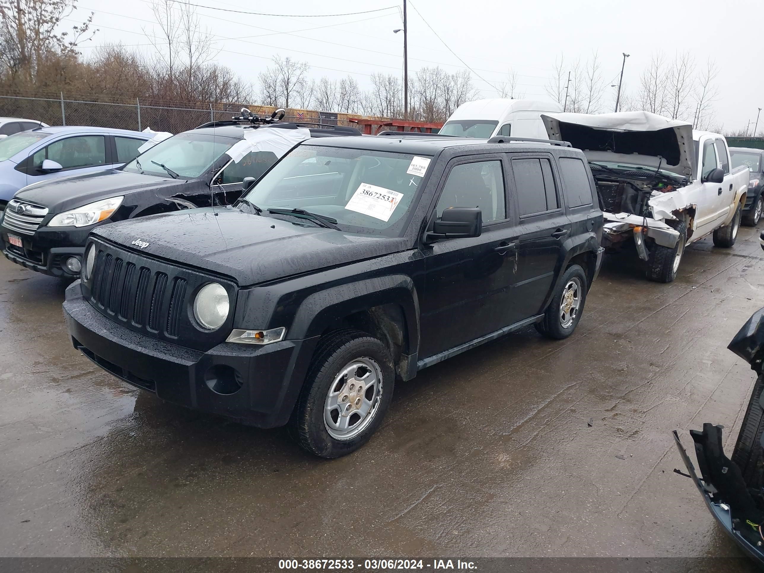 Photo 1 VIN: 1J8FF28W78D512557 - JEEP LIBERTY (PATRIOT) 