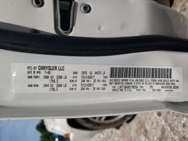 Photo 12 VIN: 1J8FF28W98D798590 - JEEP PATRIOT SP 