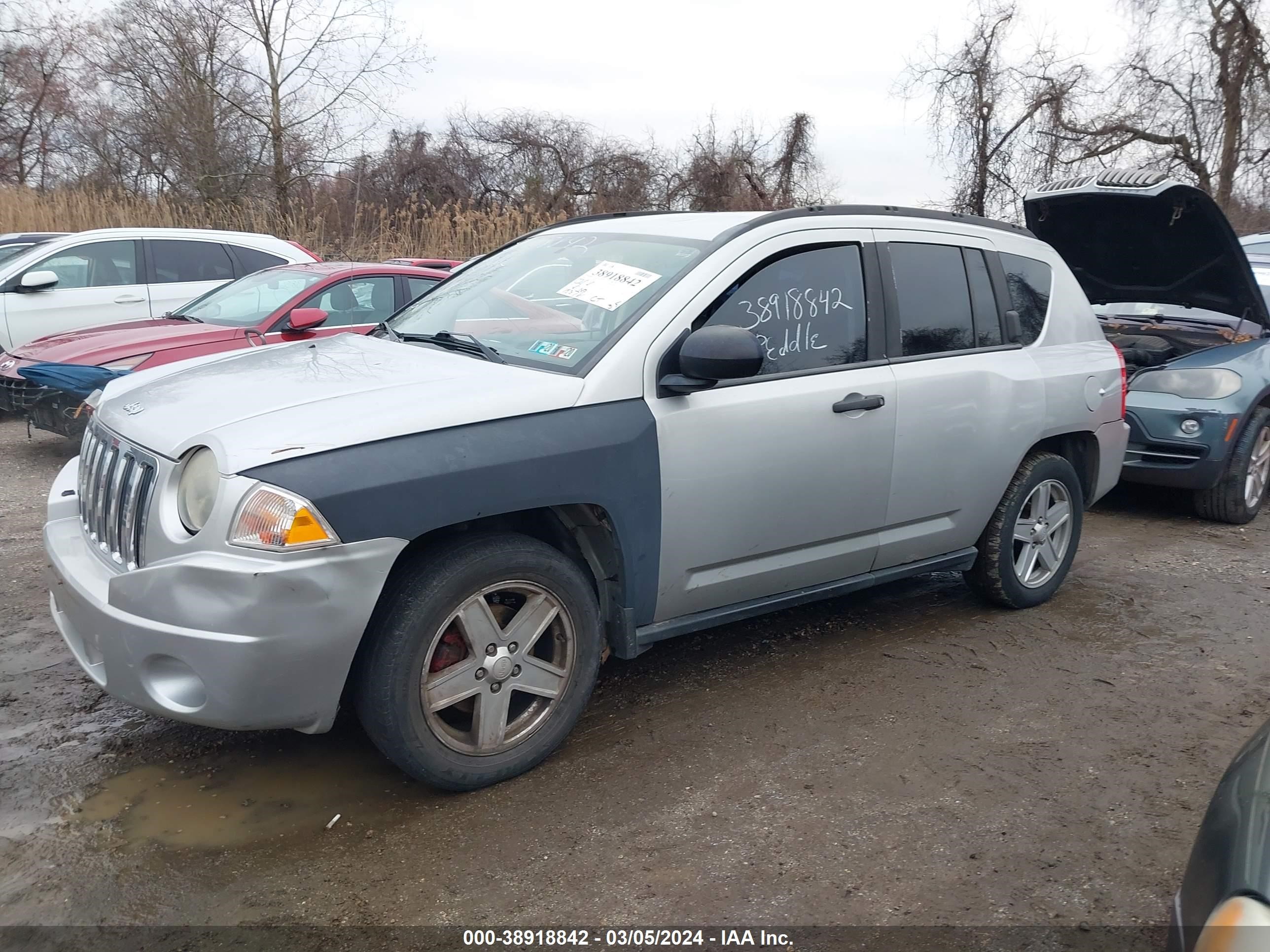 Photo 1 VIN: 1J8FF47W77D347301 - JEEP COMPASS 