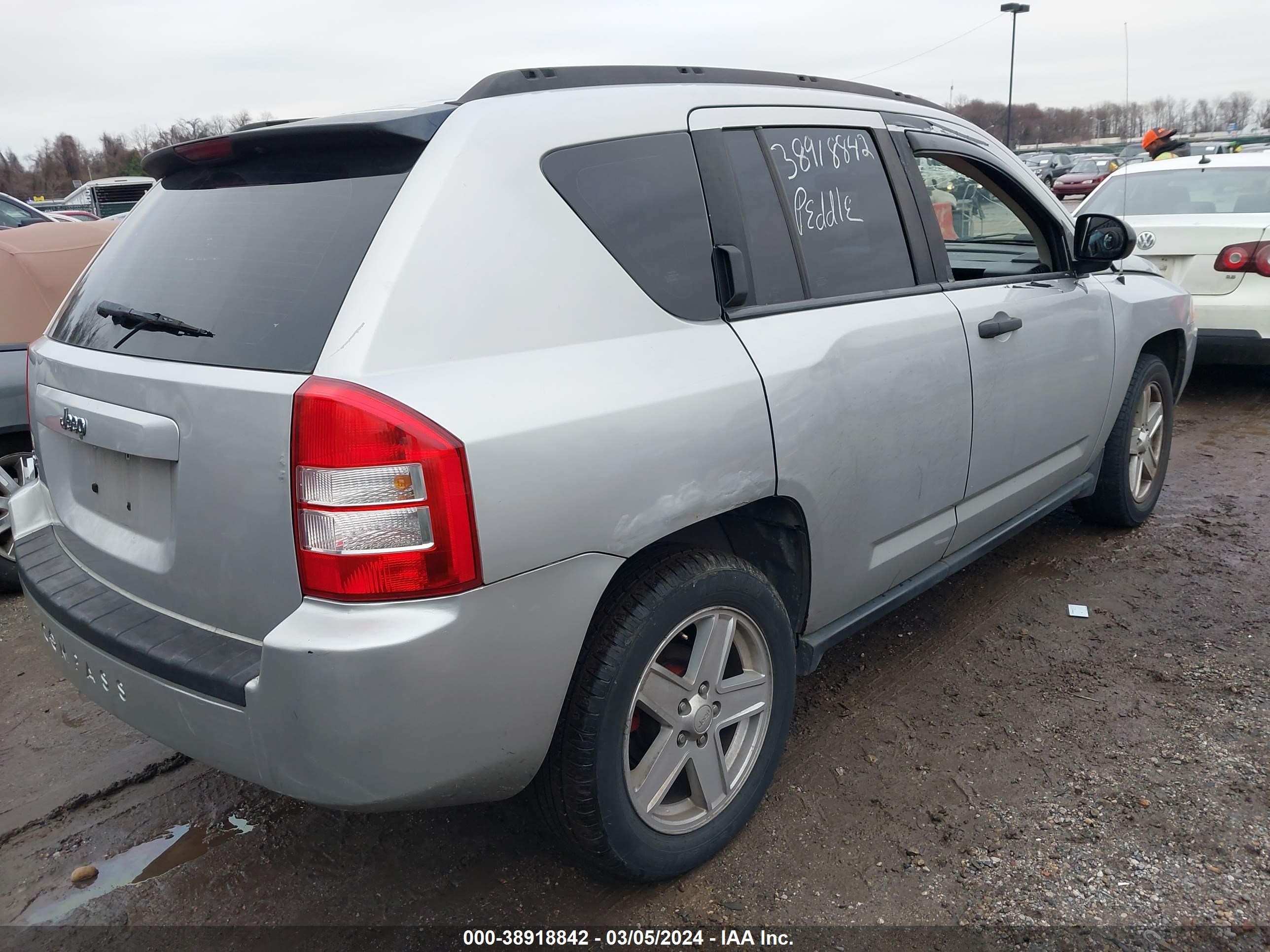 Photo 3 VIN: 1J8FF47W77D347301 - JEEP COMPASS 