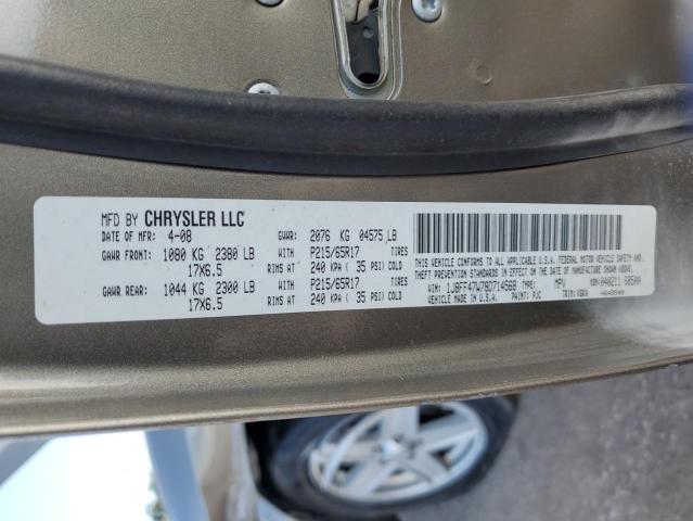 Photo 12 VIN: 1J8FF47W78D714568 - JEEP COMPASS SP 