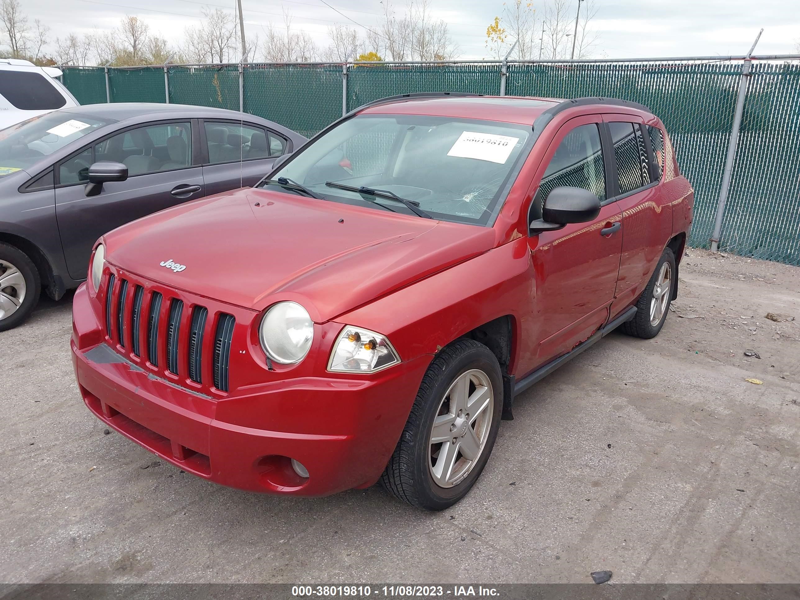 Photo 1 VIN: 1J8FF47W88D775458 - JEEP COMPASS 