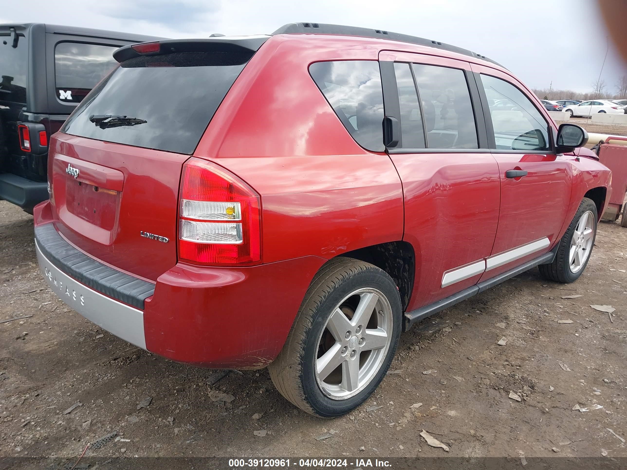 Photo 3 VIN: 1J8FF57W08D775461 - JEEP COMPASS 