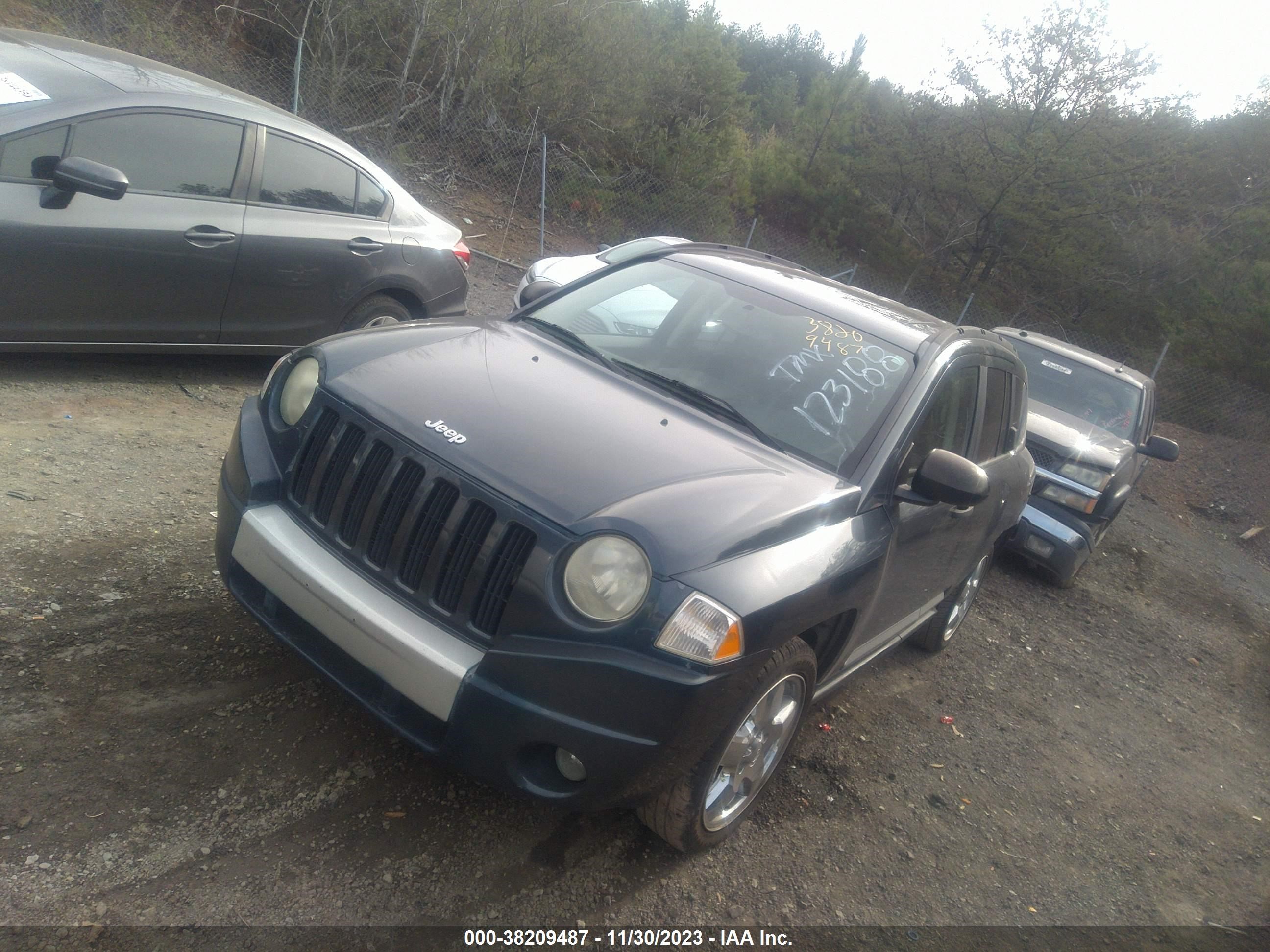 Photo 1 VIN: 1J8FF57W57D123188 - JEEP COMPASS 