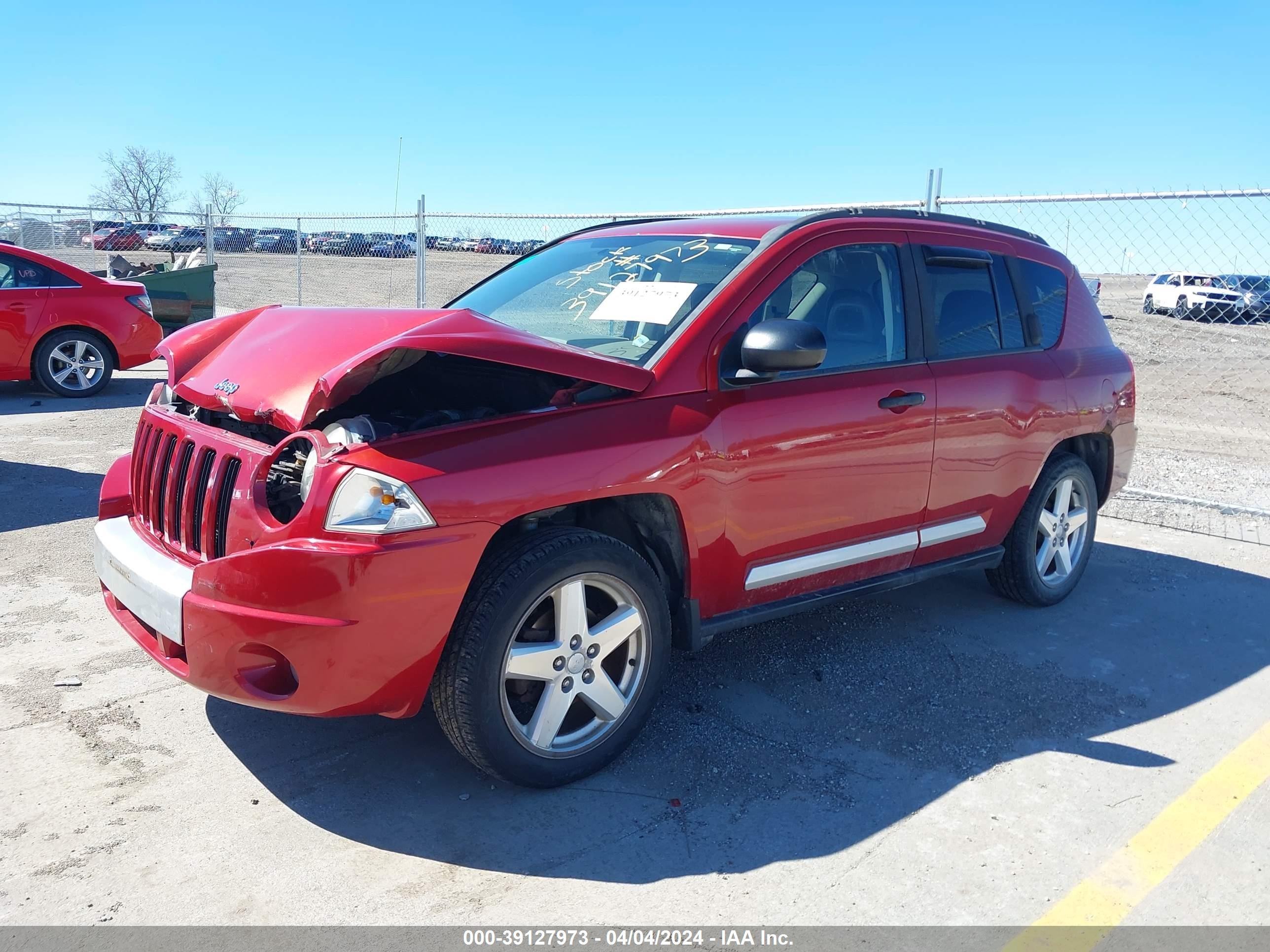 Photo 1 VIN: 1J8FF57W87D275773 - JEEP COMPASS 