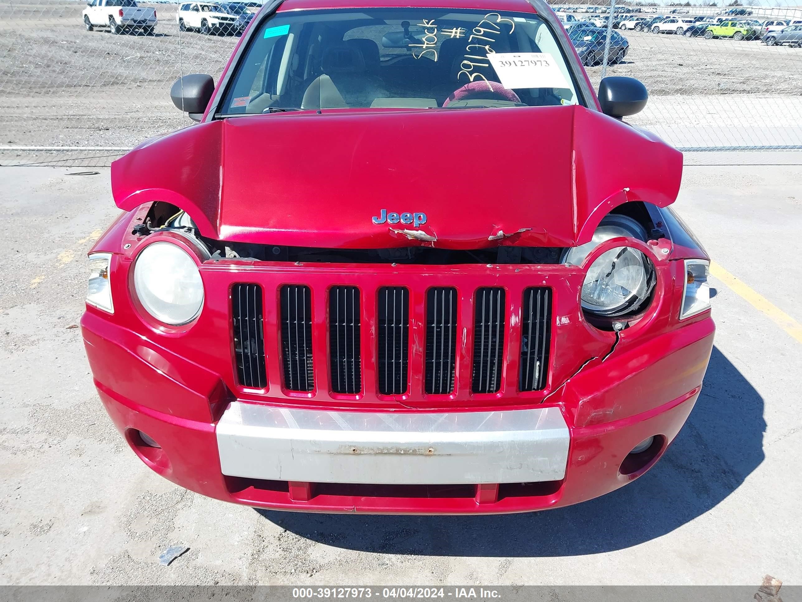 Photo 5 VIN: 1J8FF57W87D275773 - JEEP COMPASS 