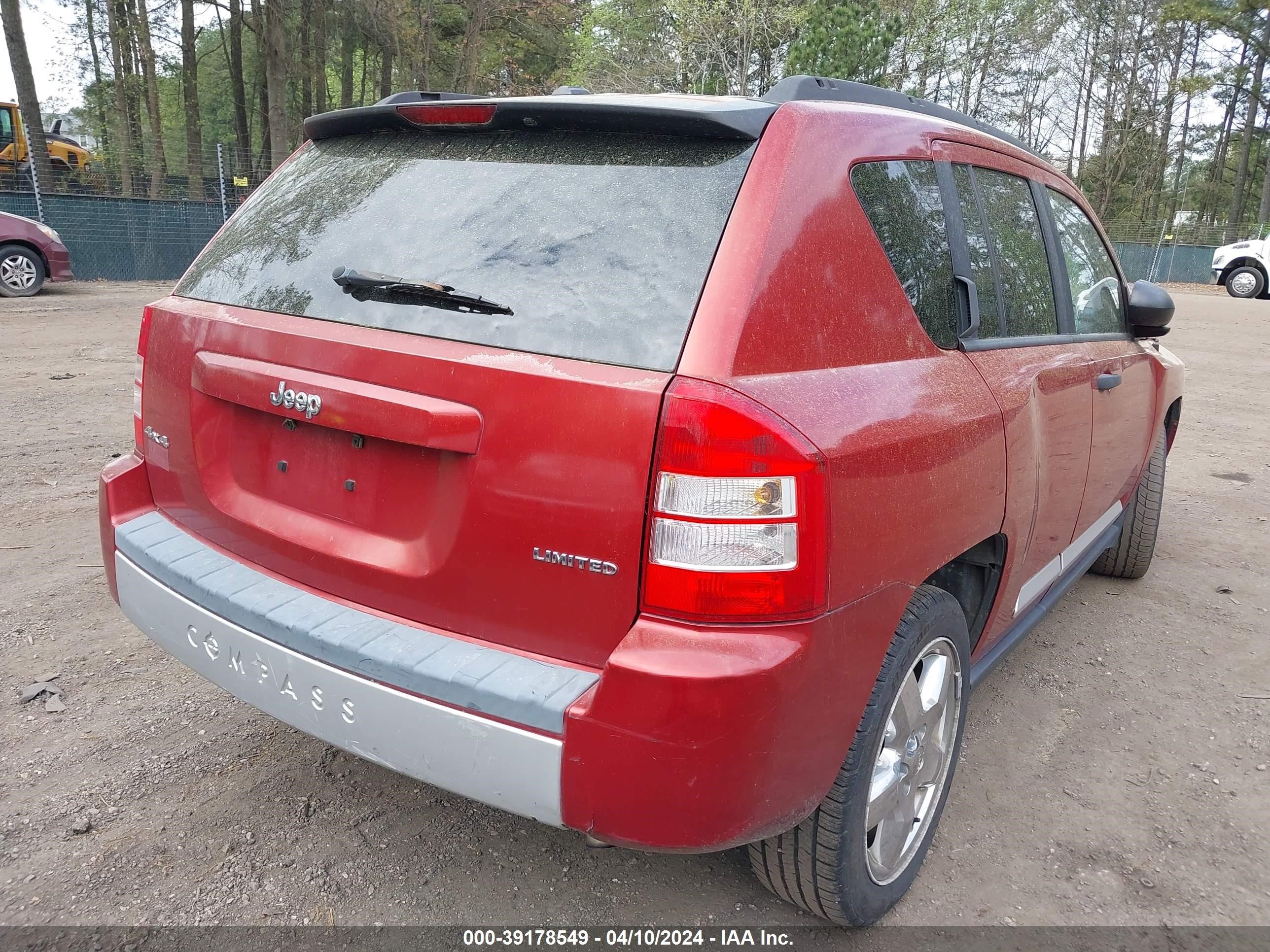 Photo 3 VIN: 1J8FF57W88D742689 - JEEP COMPASS 