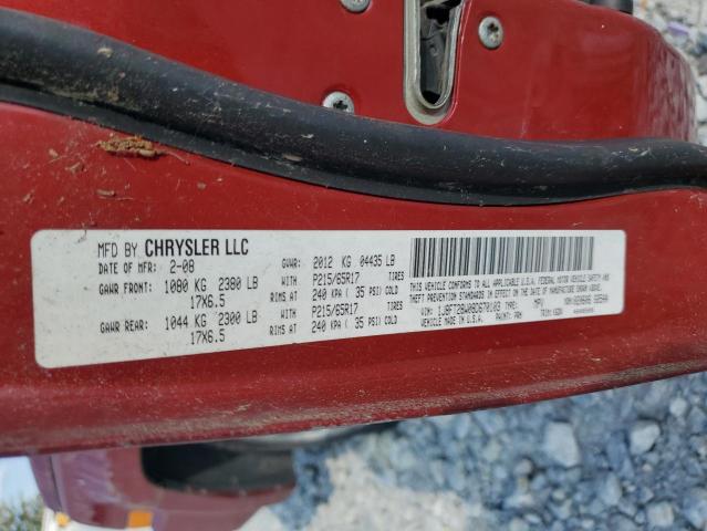 Photo 12 VIN: 1J8FT28W08D670103 - JEEP PATRIOT SP 