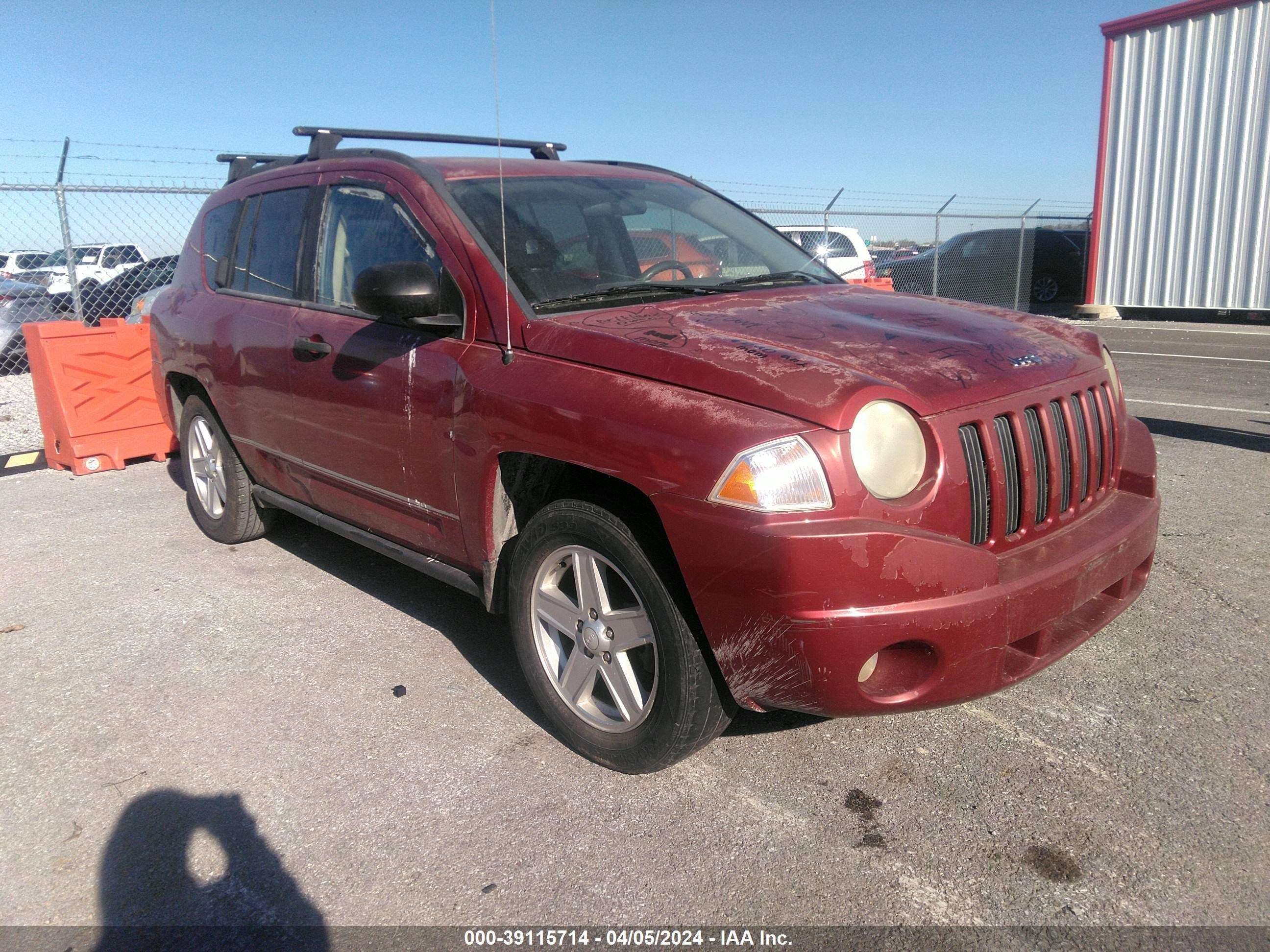 Photo 0 VIN: 1J8FT47W07D221936 - JEEP COMPASS 