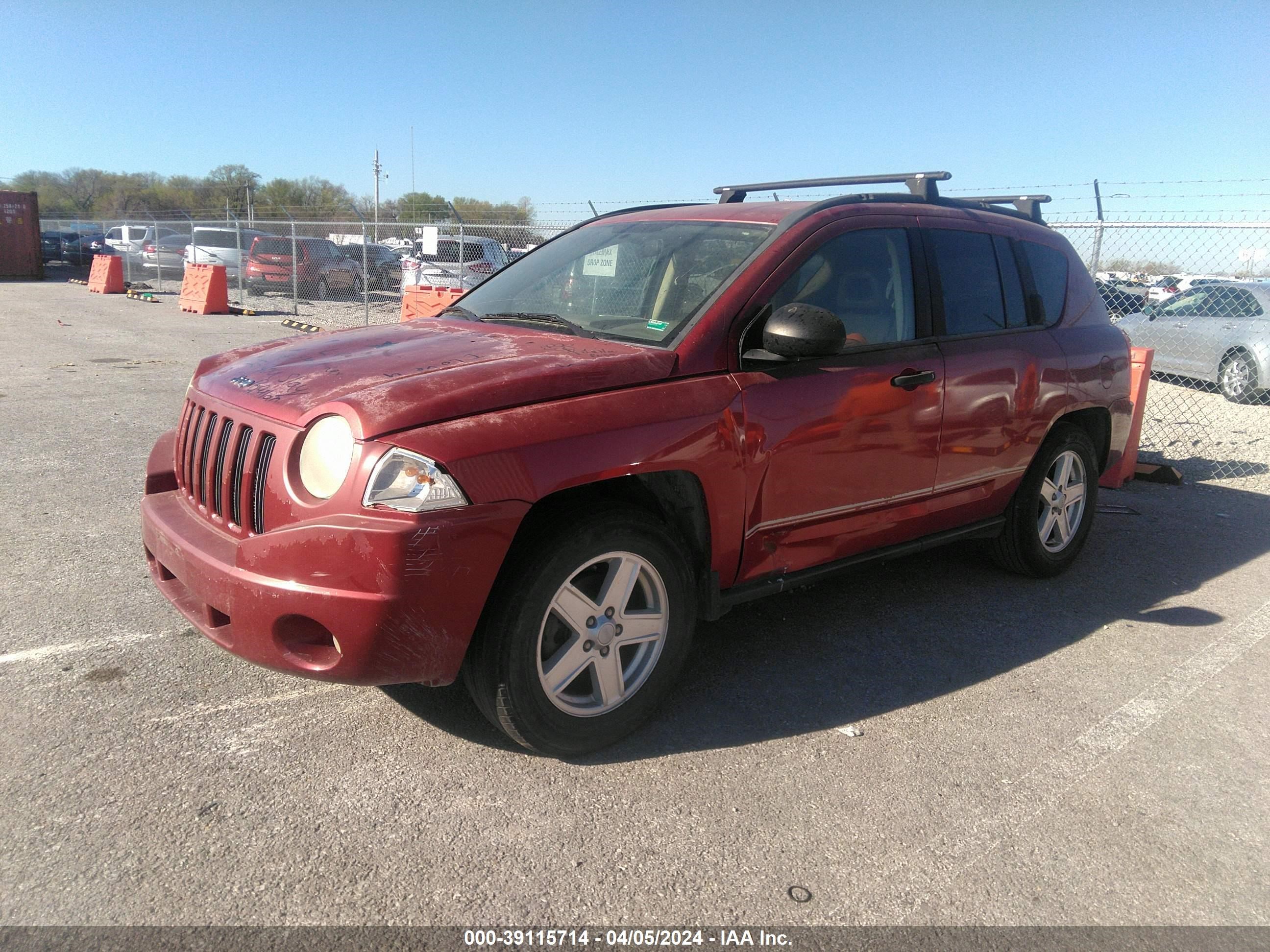 Photo 1 VIN: 1J8FT47W07D221936 - JEEP COMPASS 