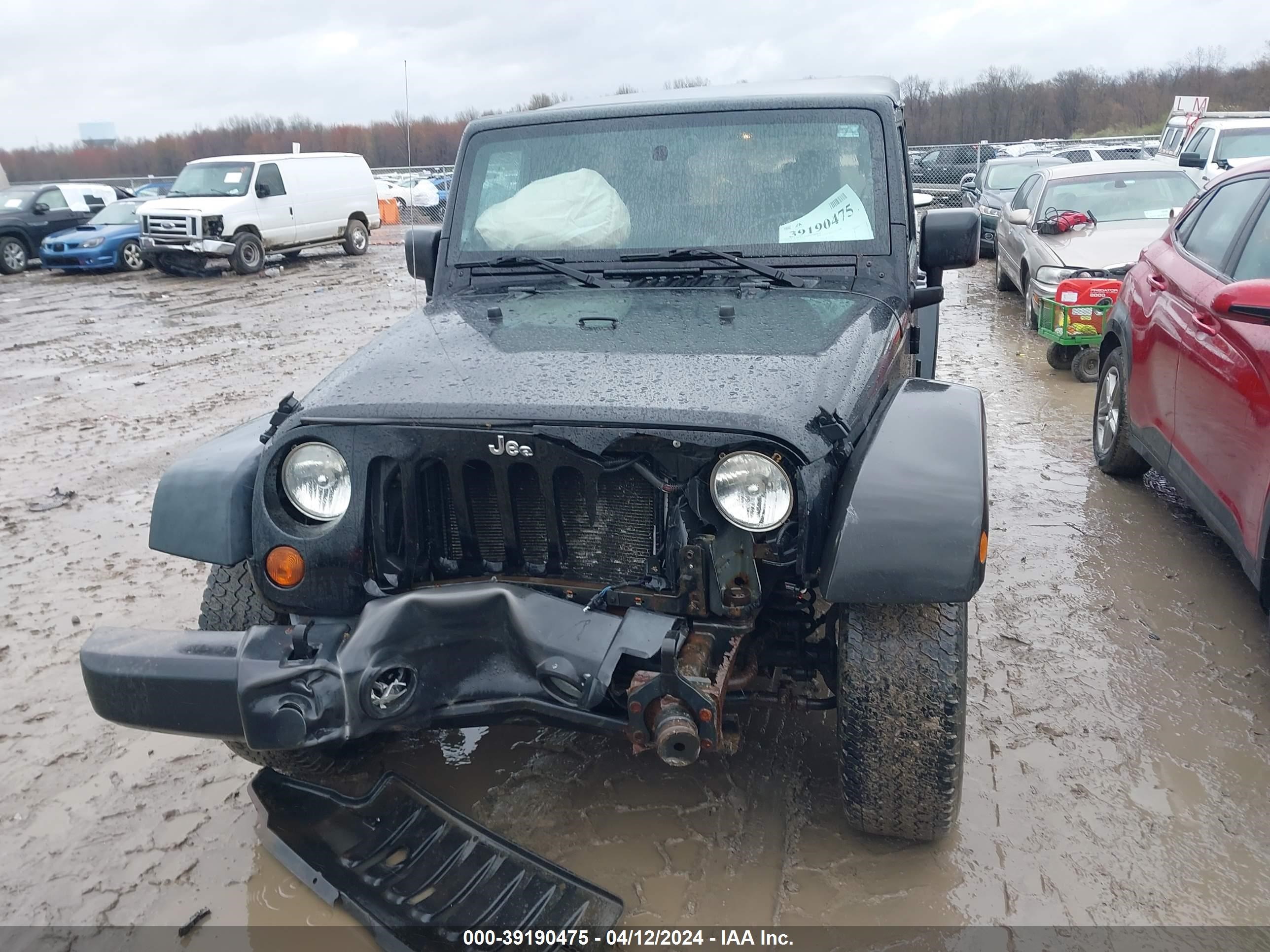 Photo 11 VIN: 1J8GA39188L547657 - JEEP WRANGLER 