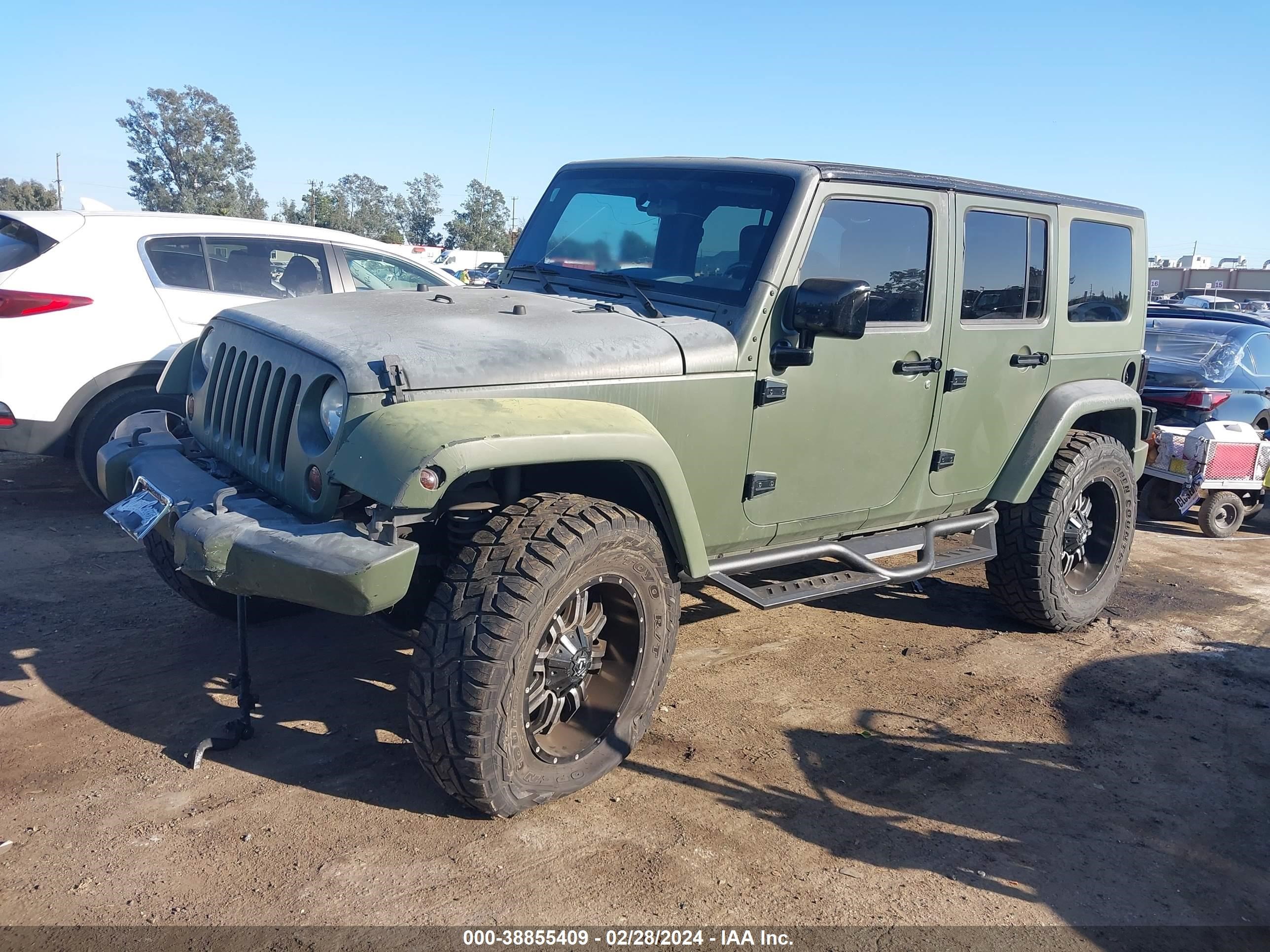 Photo 1 VIN: 1J8GA69178L616548 - JEEP WRANGLER 