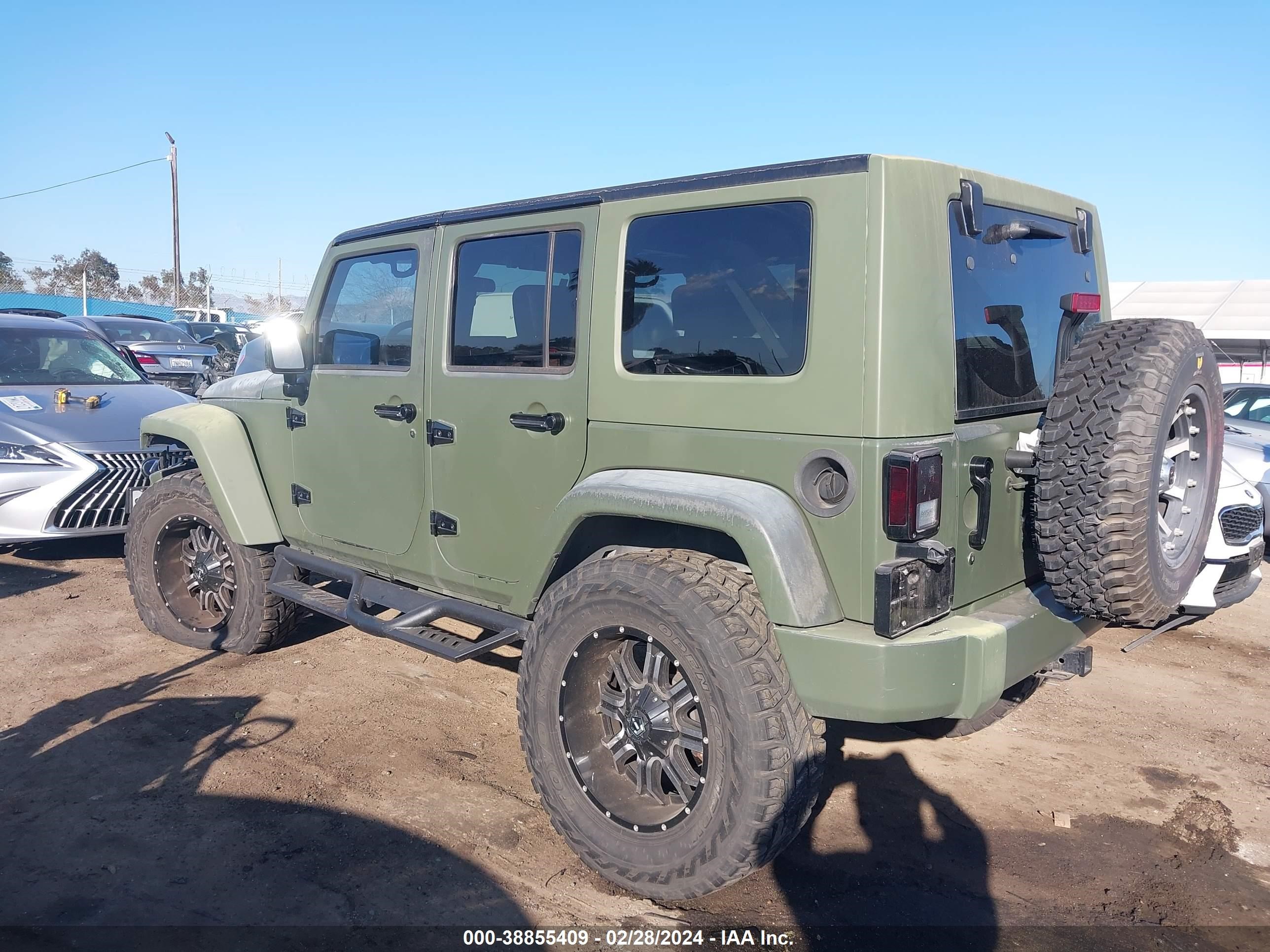 Photo 2 VIN: 1J8GA69178L616548 - JEEP WRANGLER 