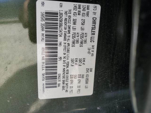 Photo 12 VIN: 1J8GN28K88W154734 - JEEP LIBERTY 