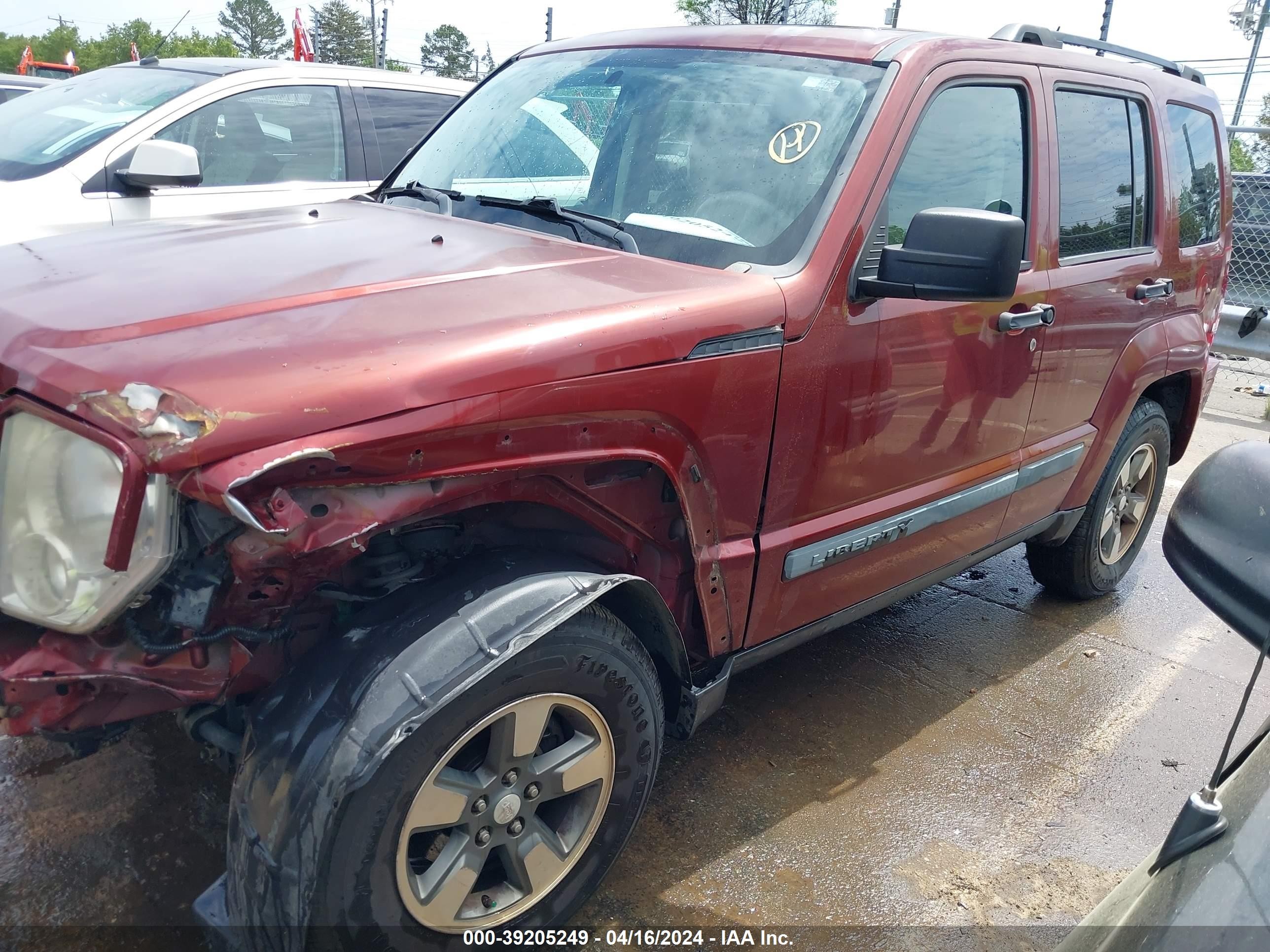 Photo 1 VIN: 1J8GP28K38W288559 - JEEP LIBERTY (NORTH AMERICA) 