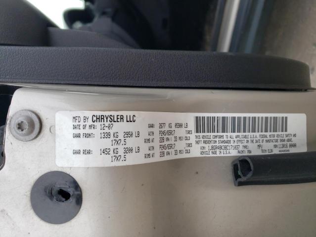 Photo 11 VIN: 1J8GR48K38C171037 - JEEP GRAND CHER 