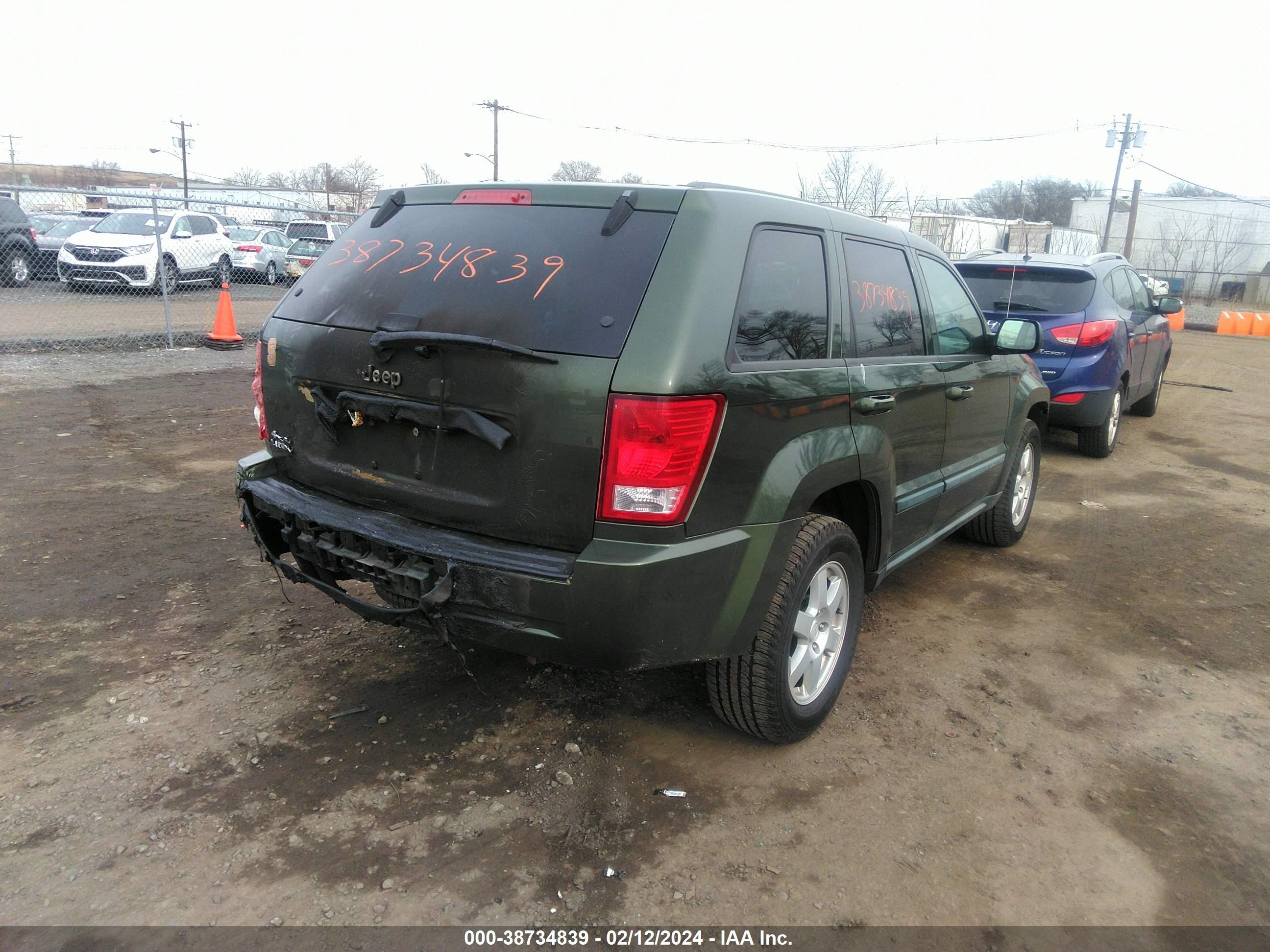 Photo 3 VIN: 1J8GR48K38C205235 - JEEP GRAND CHEROKEE 