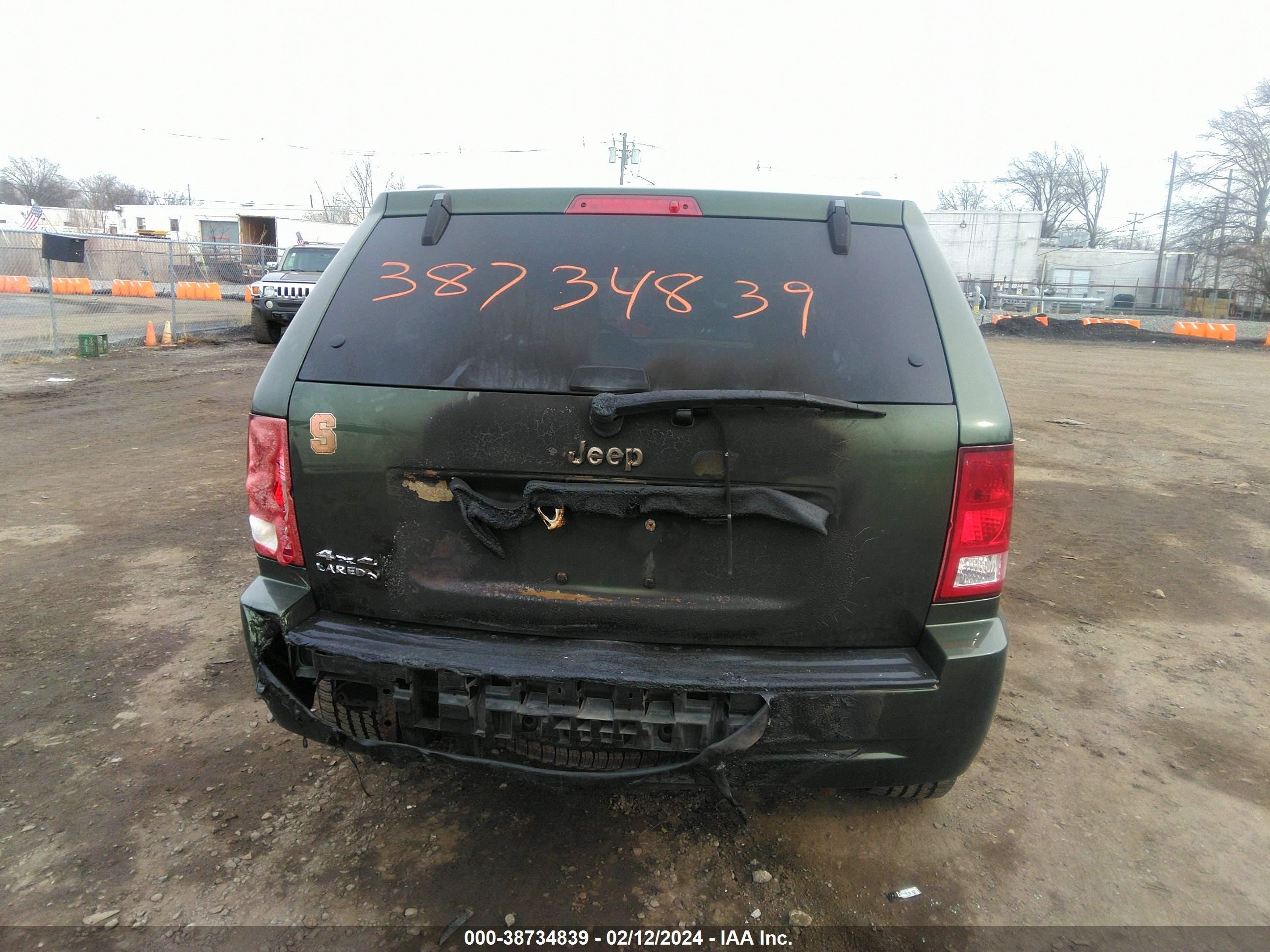 Photo 5 VIN: 1J8GR48K38C205235 - JEEP GRAND CHEROKEE 