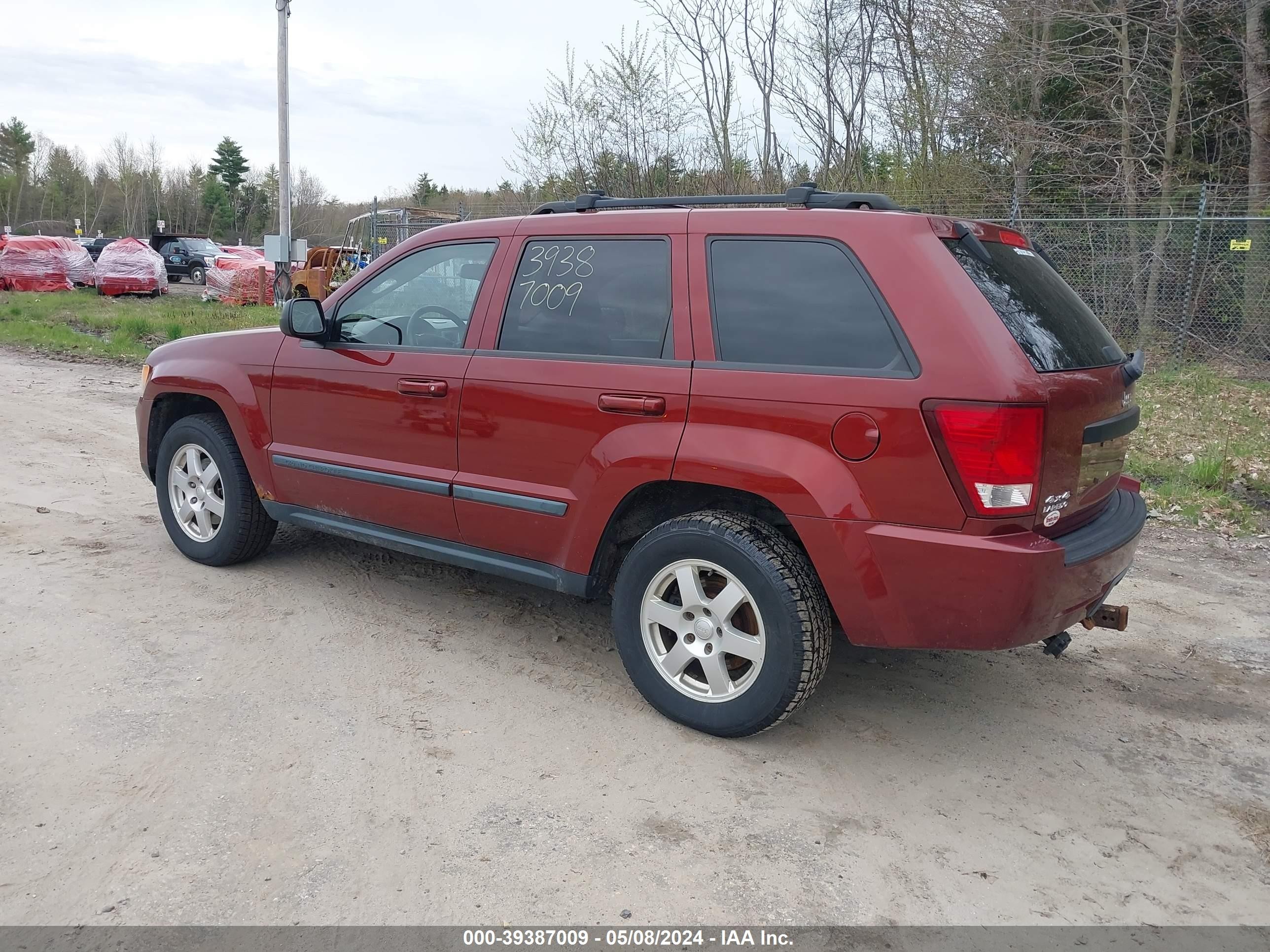 Photo 2 VIN: 1J8GR48K39C525415 - JEEP GRAND CHEROKEE 