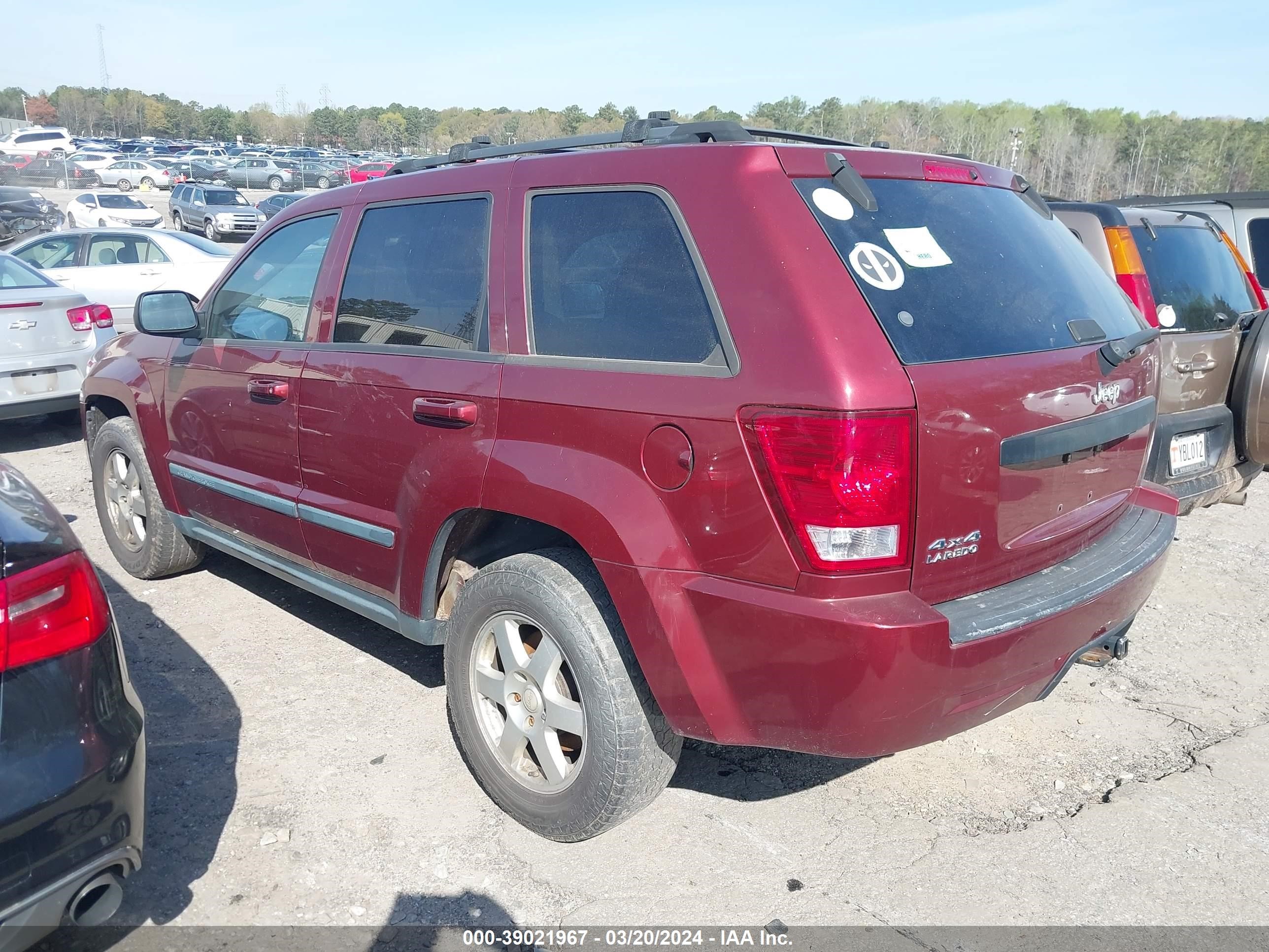 Photo 2 VIN: 1J8GR48K68C144060 - JEEP GRAND CHEROKEE 