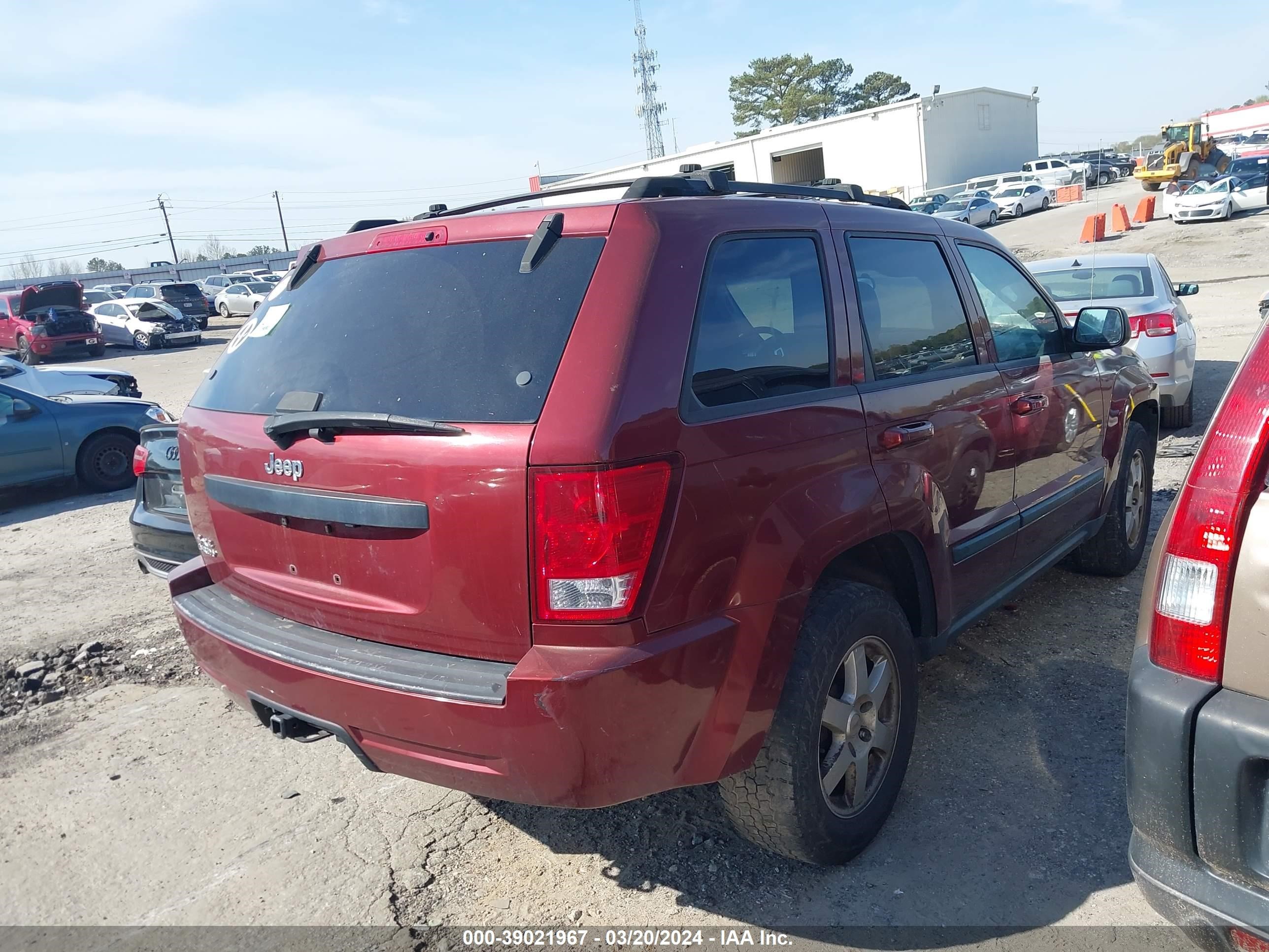 Photo 3 VIN: 1J8GR48K68C144060 - JEEP GRAND CHEROKEE 