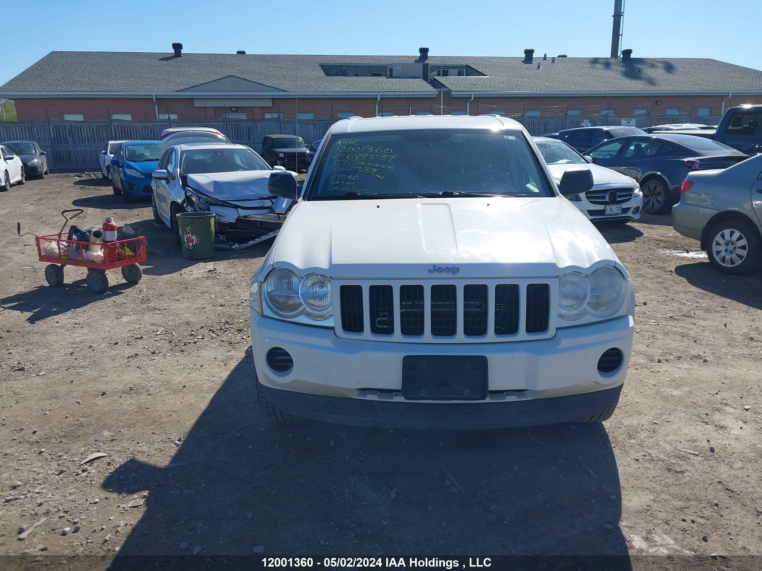 Photo 11 VIN: 1J8GS48K57C689539 - JEEP GRAND CHEROKEE 