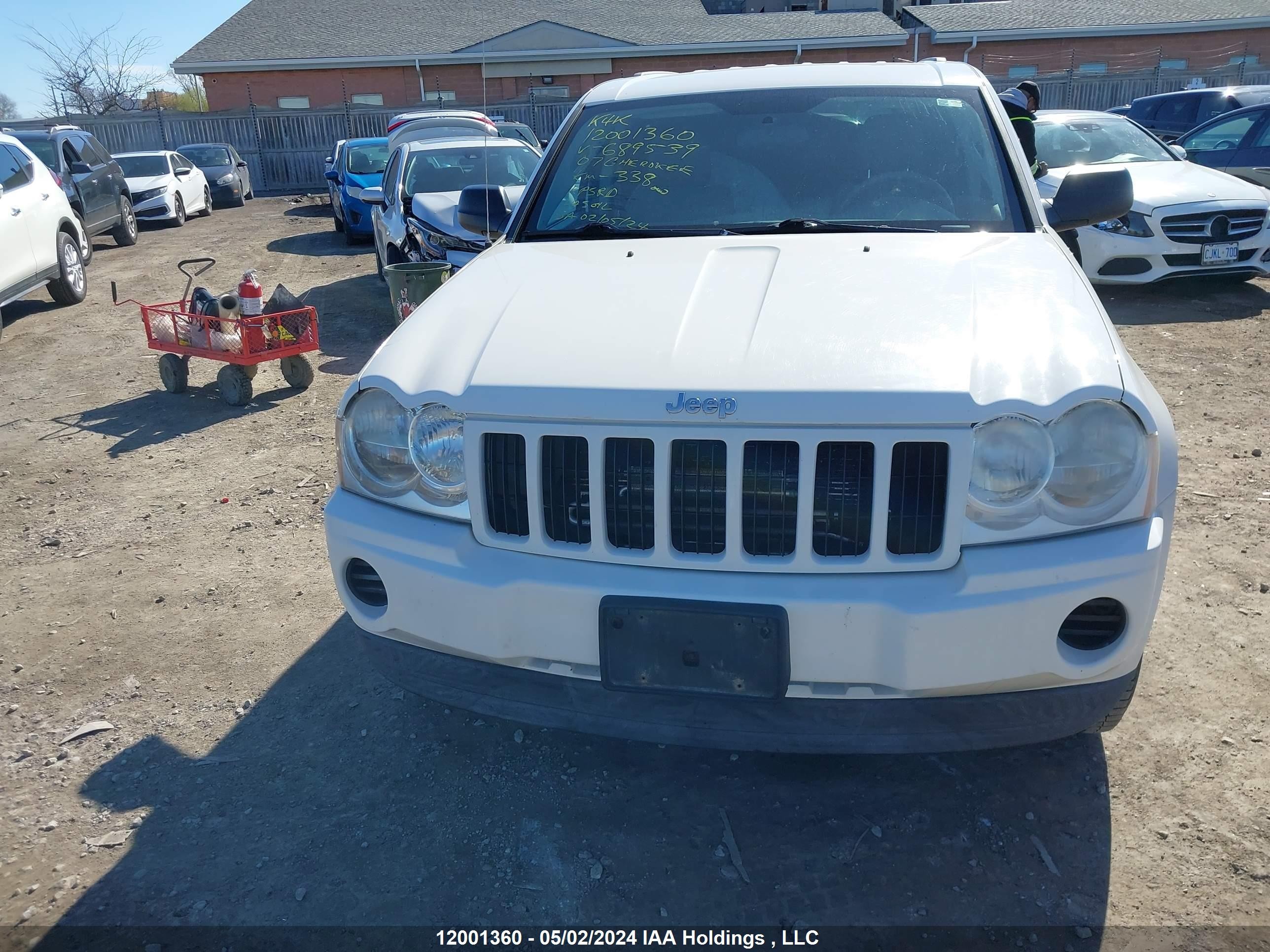 Photo 5 VIN: 1J8GS48K57C689539 - JEEP GRAND CHEROKEE 