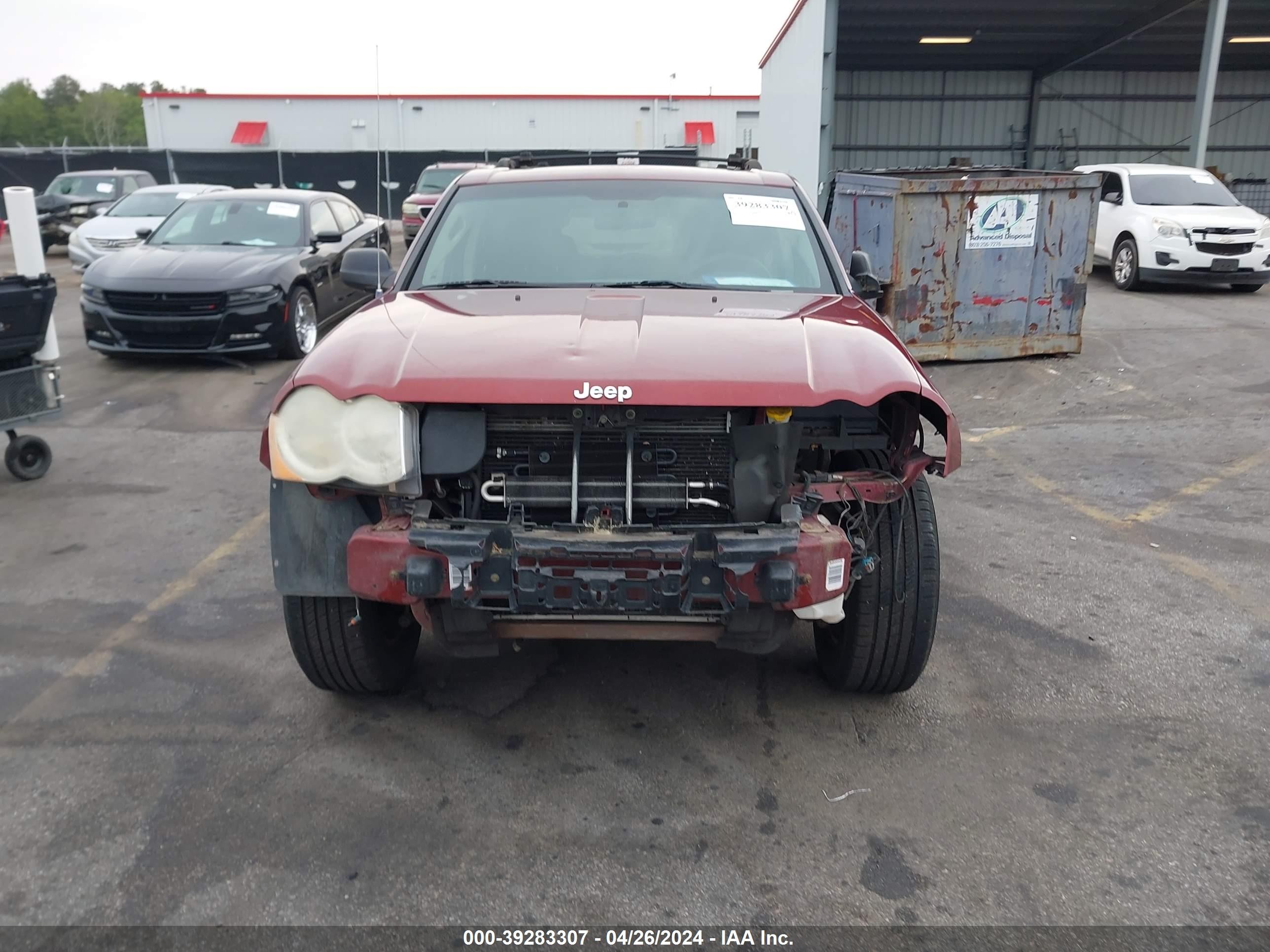 Photo 12 VIN: 1J8GS48K68C216847 - JEEP GRAND CHEROKEE 