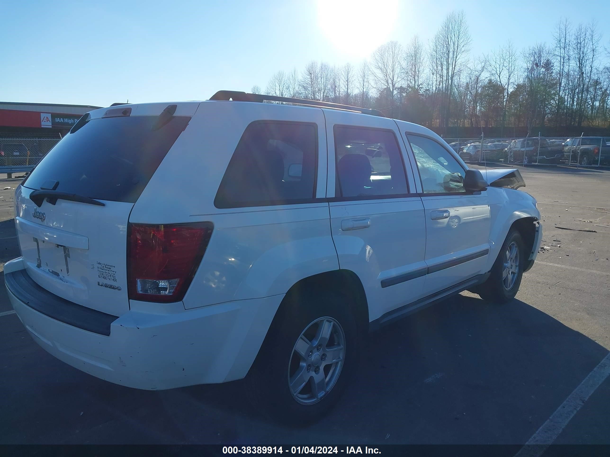 Photo 3 VIN: 1J8GS48K97C516073 - JEEP GRAND CHEROKEE 