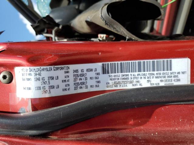 Photo 12 VIN: 1J8GW68J73C571607 - JEEP GRAND CHER 