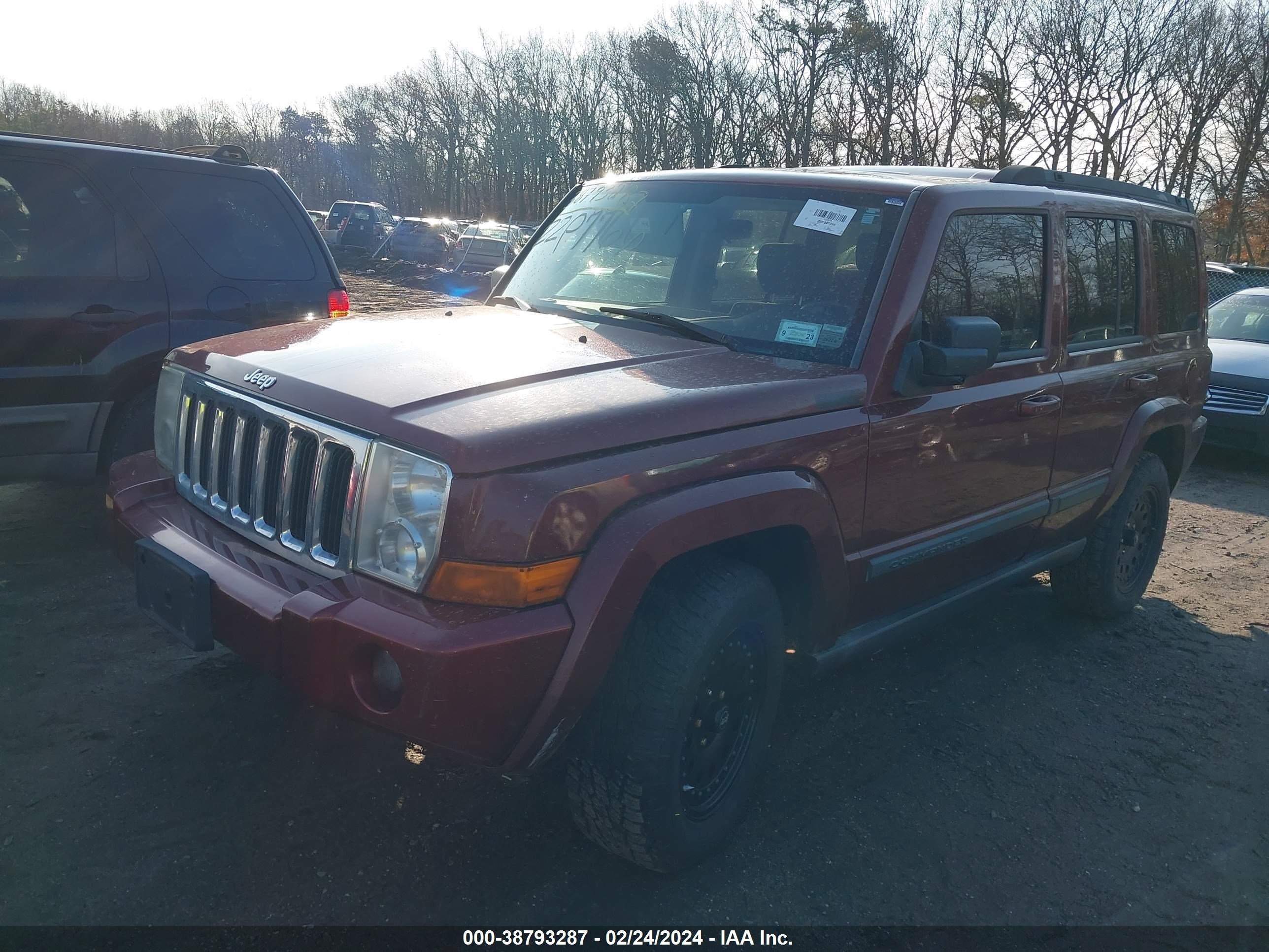 Photo 1 VIN: 1J8HG48K27C611953 - JEEP COMMANDER 