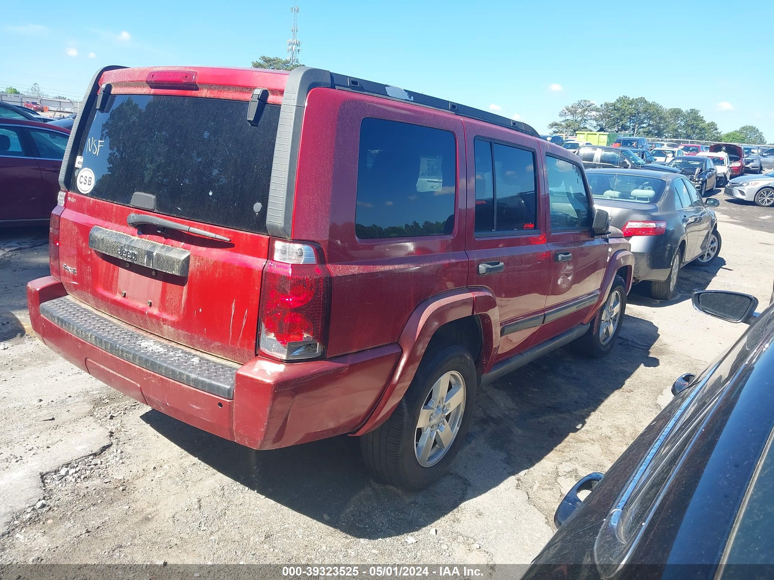 Photo 3 VIN: 1J8HG48K66C204149 - JEEP COMMANDER 